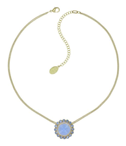 Light blue - 70's Circle - Halskette von Konplott